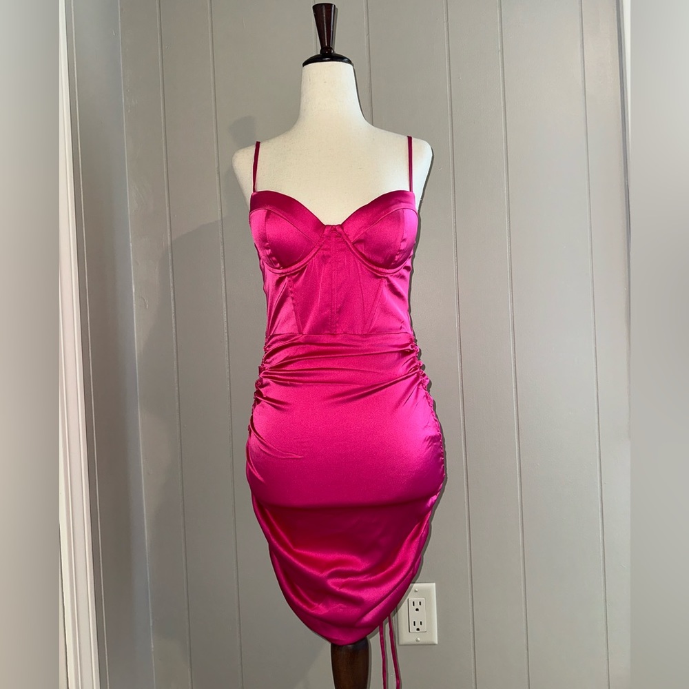 Pink OH POLLY dress, size US 2